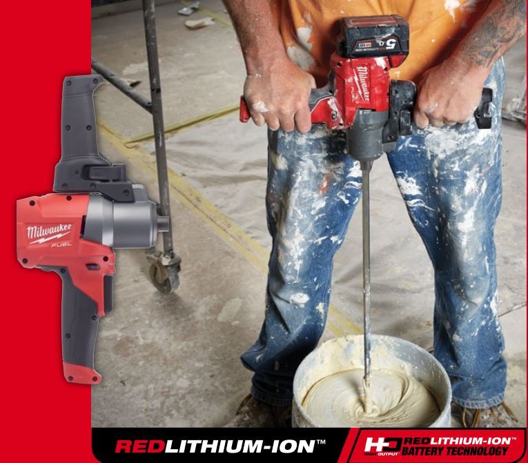 Milwaukee® przedstawia mieszark� M18 FUEL FPM-0X