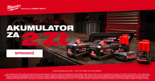 Promocja Milwaukee 2026 – kup zestaw i odbierz dodatkowy akumulator za 2 z�