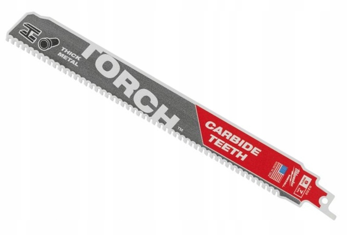 48005502 MILWAUKEE TCT TORCH Brzeszczot do pily szablasta 23cm Metal