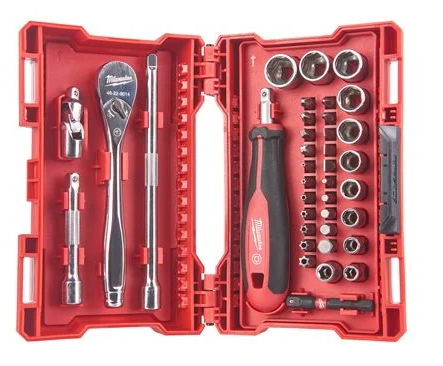 4932498381 Zestaw nasadek i bit�w 1/4 38szt Milwaukee 
