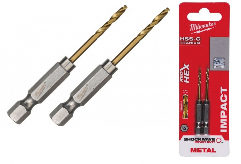 48894708 Wiert³o do metalu HSS-G 1/4 RED HEX 4,0mm