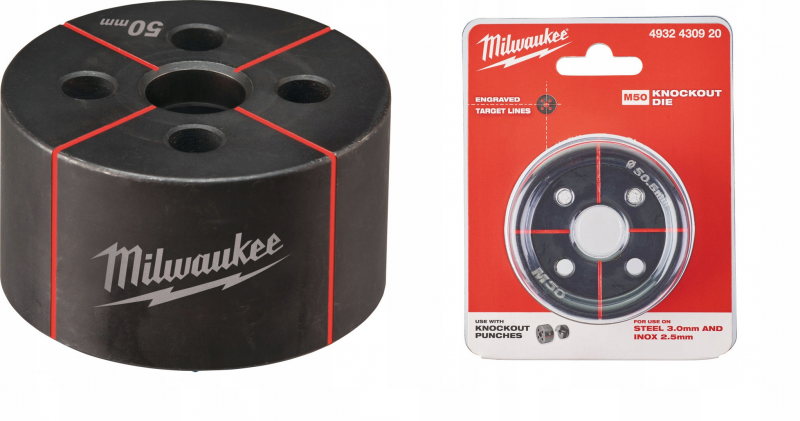 4932430920 MILWAUKEE Matryca M50 50,5mm do Otwornicy M18HKP