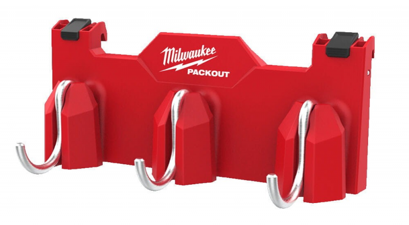 4932498650 Boczny uchwyt narz�dziowy z haczykami Packout Milwaukee