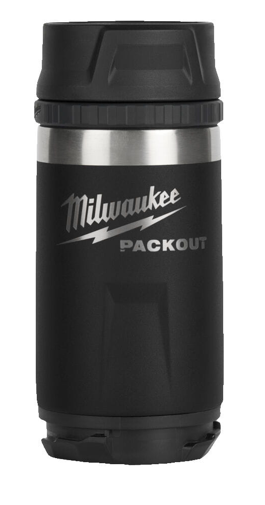 4932498978 Termos na kaw� herbat� 355 ml Kubek termiczny Packout Milwaukee Czarny