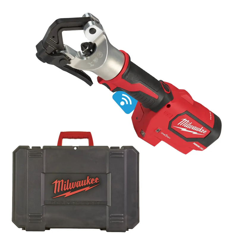 4933471949 Milwaukee M18™ FORCE LOGIC™ Hydrauliczna Zaciskarka Bezmatrycowa 10–300 mm² ONE-KEY™ HDCT