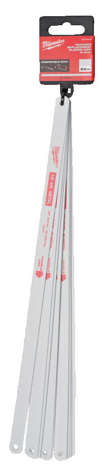 4932493923 Wymienne ostrze brzeszczot do pi�y do metalu 300mm 24TPI Milwaukee 10szt