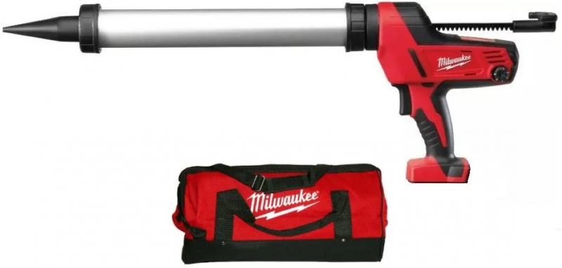 4933459638 MILWAUKEE PISTOLET DO KLEJU 600ml C18PCG/600A-0B