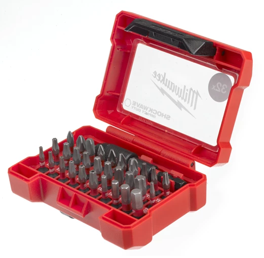 4932471586 Zestaw bit�w udarowych TORX 32 szt. Shockwave Impact Duty™ MILWAUKEE 