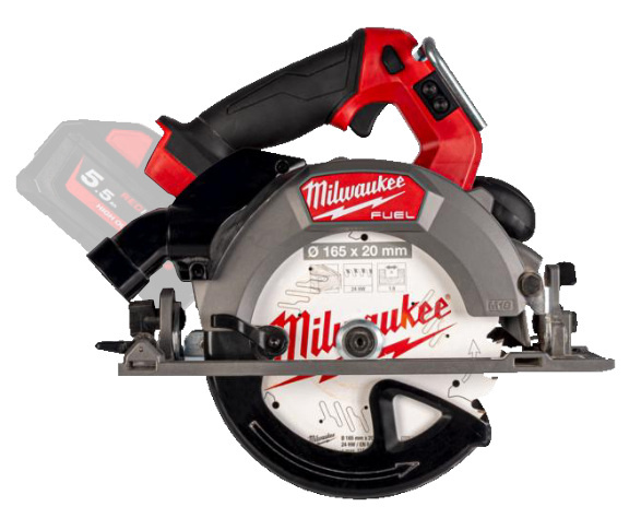 4933500002 Milwaukee M18 Pilarka Tarczowa 18V 165 mm M18FCSDC165-0 – G��boko�� Ci�cia 66 mm (Body)
