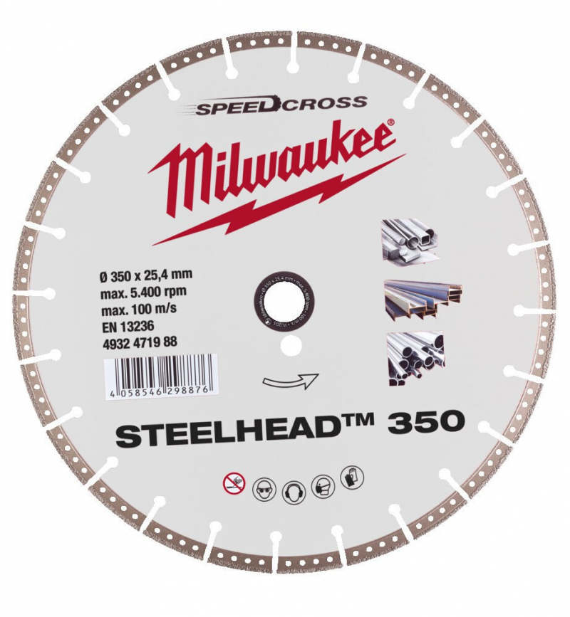 4932471988 Milwaukee Tarcza premium STEELHEAD  350mm