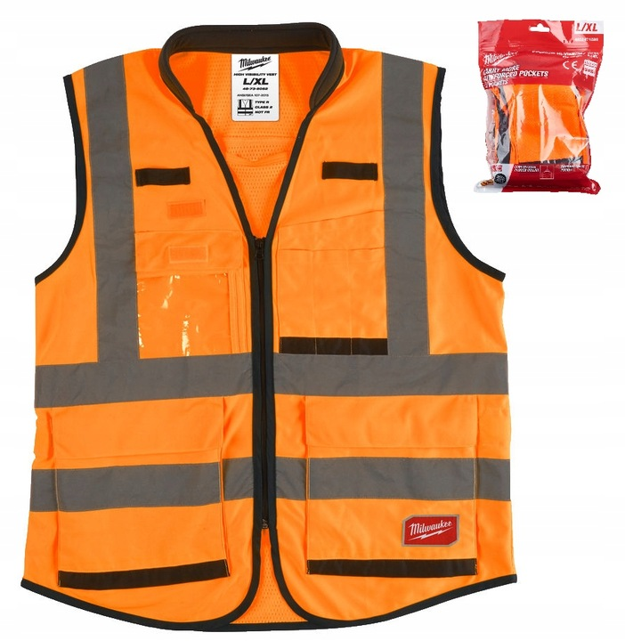 4932471892 Milwaukee Kamizelka odblaskowa Pomara�czowa S / M 