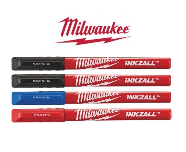 48223165 Zestaw 4szt Marker�w Kolorowych Milwaukee
