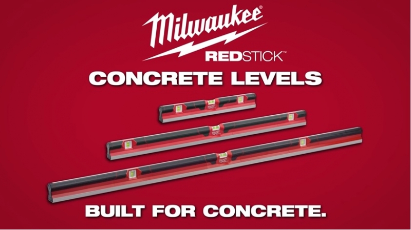 Poziomica do betonu REDSTICK 180cm Milwaukee