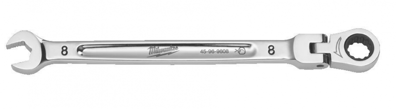 4932480181 Milwaukee Klucz P�asko-Oczkowy z ruchom� G��wka 8mm 