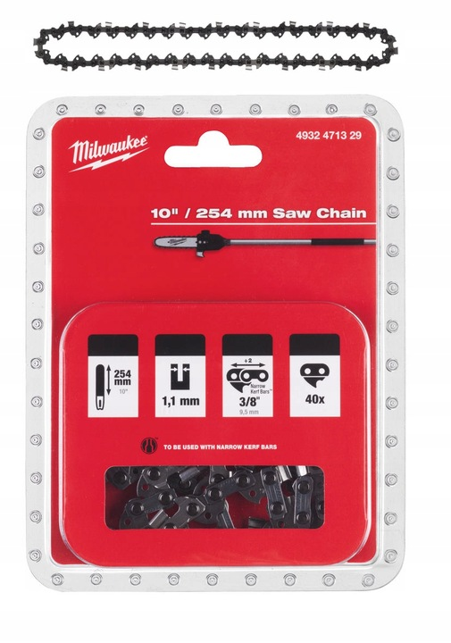 4932471329 MILWAUKEE �A�CUCH DO PI�Y M18 FOPH-CSA 10''/254 mm