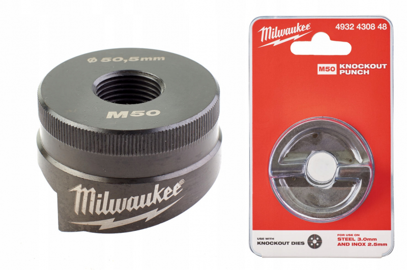 4932430848 MILWAUKEE Wykrojnik M50 50,5mm do Otwornicy M18HKP