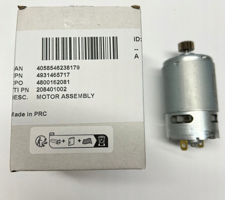 4931465717 Milwaukee Silnik do M12BPRT BPRT Nitownica