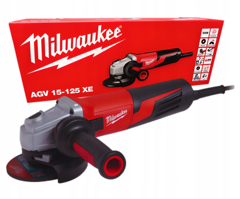 4933428127 Szlifierka K�towa 125mm 1500W AGV15-125XE