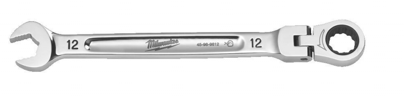 4932480185 Milwaukee Klucz P�asko-Oczkowy z ruchom� G��wka 12mm 