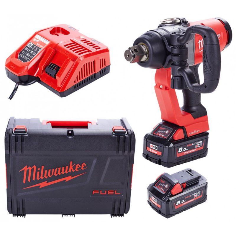 4933459733 Milwaukee Klucz Udarowy 1 z pier�cieniem 2400Nm M18 ONEFHIWF1-802X 