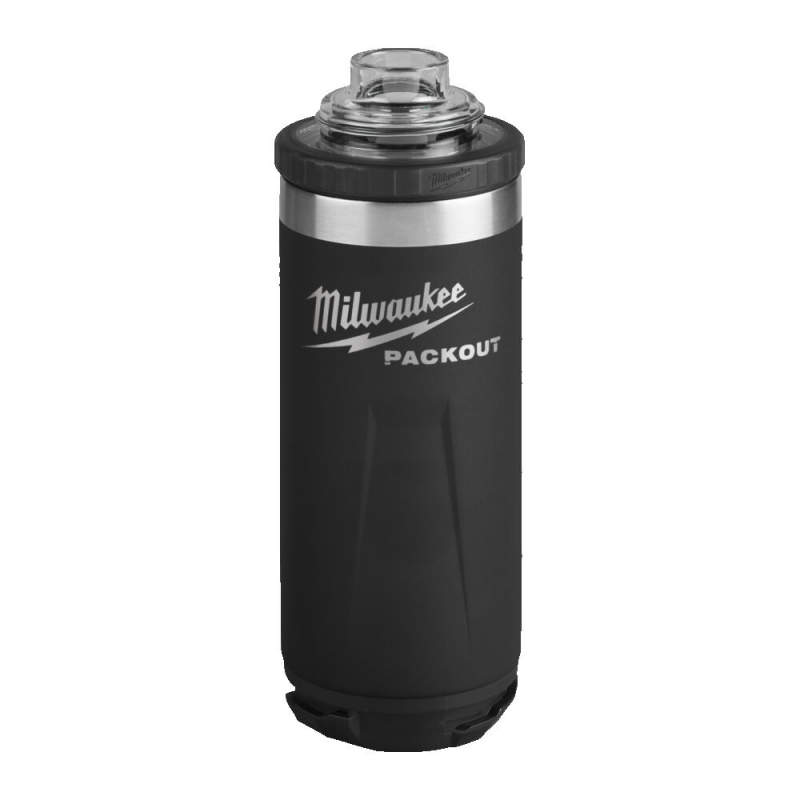 4932493466 Butelka termiczna 710 ml  kubek na napoje kaw� wod�  Packout Milwaukee Czarny