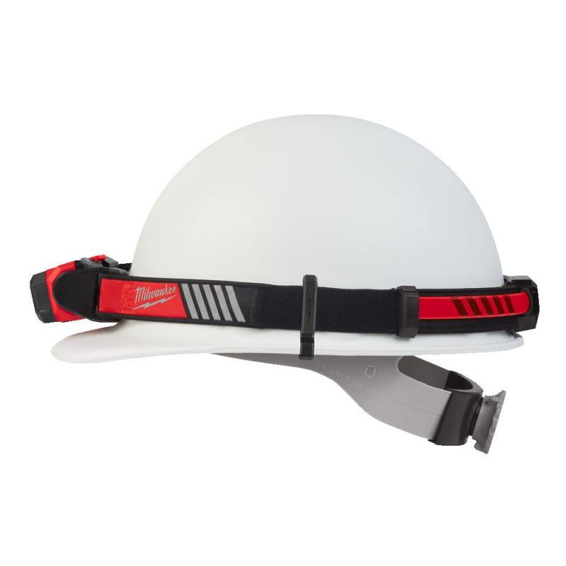 4933479768 Akumulatorowa latarka  czo��wka USB HI-VIS do kasku, 600 lm, 4 V, 3.0 Ah