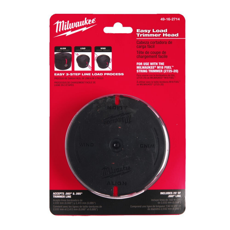 49162714 G�owica do podkaszarki z automatycznym wys�wem �y�ki MILWAUKEE 