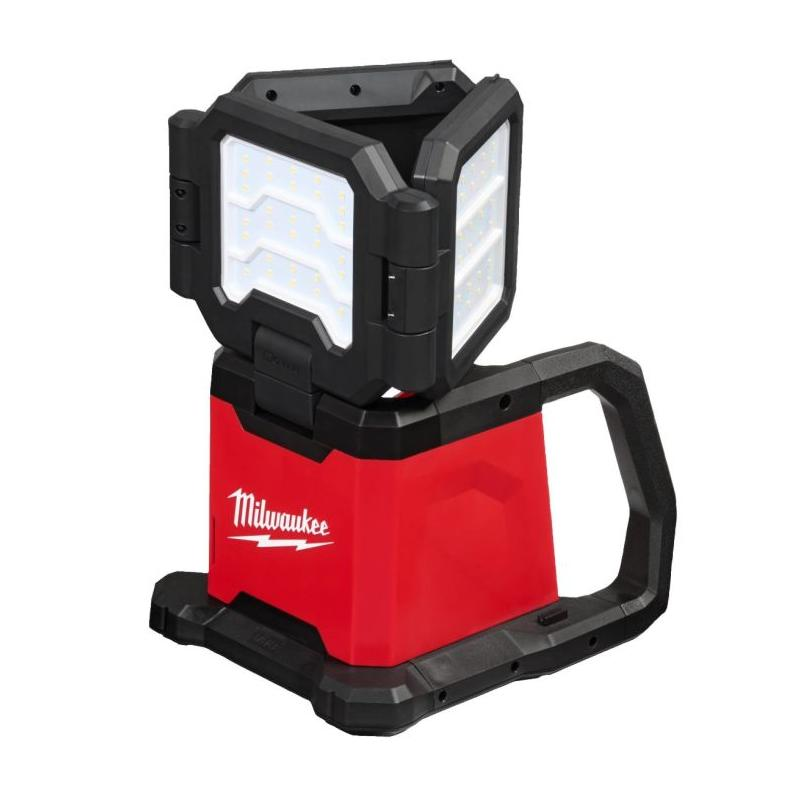 4933498149 Lampa robocza LED 4500 lm Milwaukee M18 MDTL-0 | Wielokierunkowa TRUEVIEW™, 3 g�owice, akumulatorowa + sieciowa