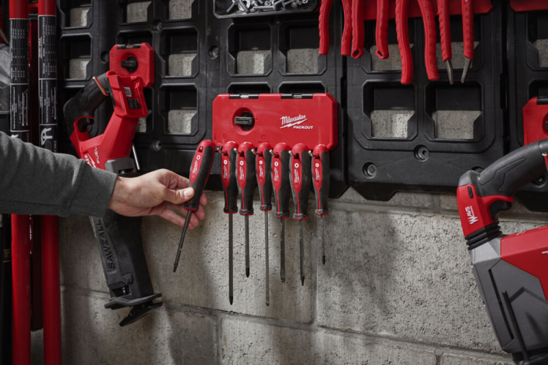 4932493384 MILWAUKEE PACKOUT ZESTAW HACZYK�W 7szt