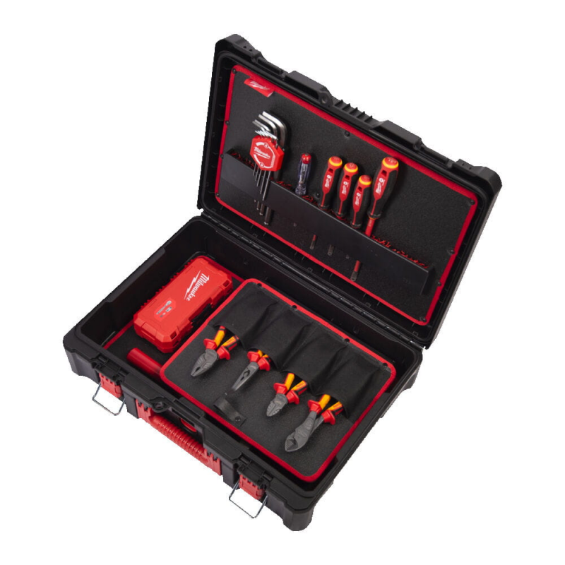 4932499466 Milwaukee PACKOUT Zestaw narz�dzi dla elektryka 62szt