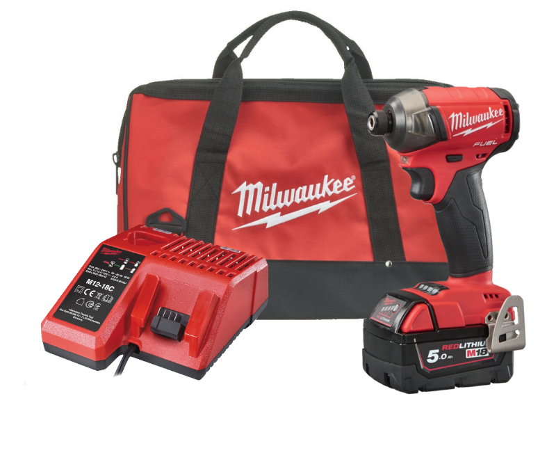 4933500777 Zestaw zakr�tarka udarowa 1/4 M18 FQID-501B Milwaukee