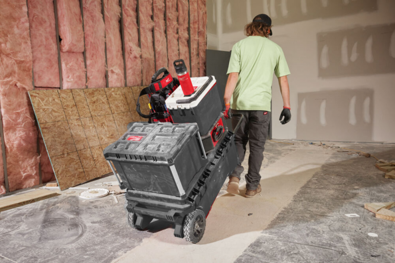 4932493465 Butelka termiczna 710 ml  kubek na napoje kaw� wod�  Packout Milwaukee Czerwony 