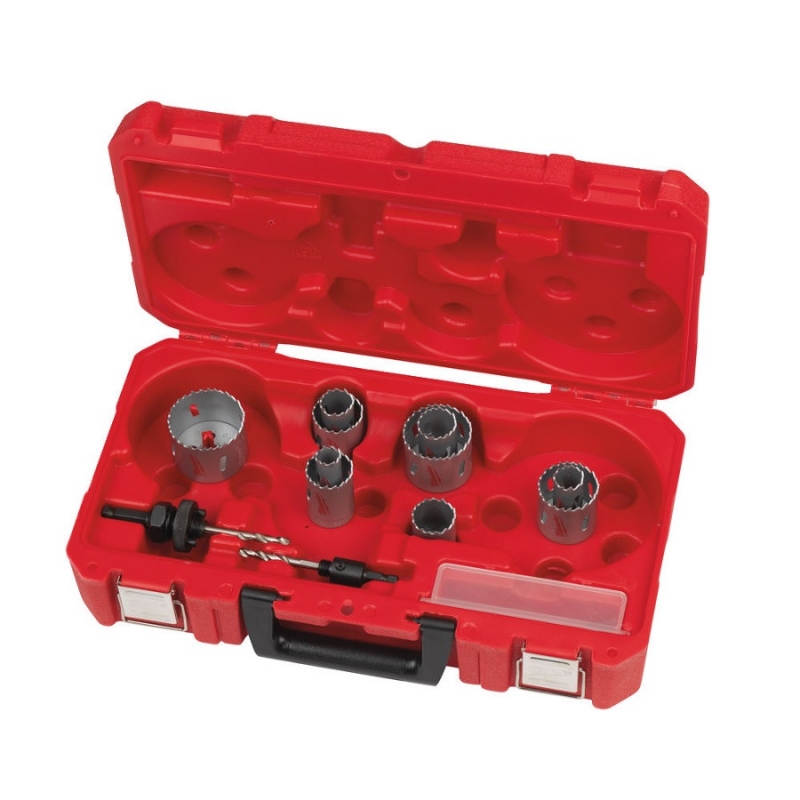 MILWAUKEE Zestaw Otwornic Bimetal 14el Contractor