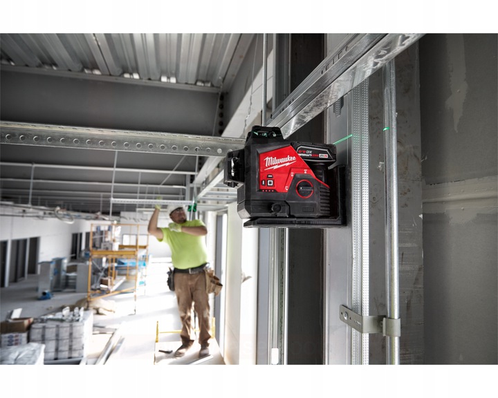 Milwaukee M12 3PL Laser p�aszczyznowy zielony 3x360 3PL-401C
