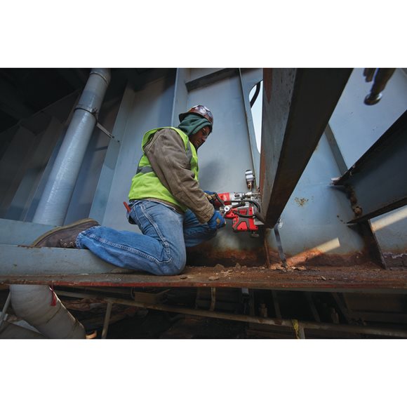 4933451012 Milwaukee M18 FMDP-502C Wiertarka magnetyczna 38mm  2 x Bateria 5.0Ah + �adowarka + Walizka 