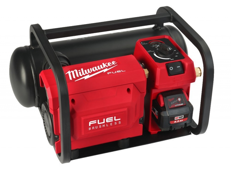 4933472166 Milwaukee Spr�arka Kompresor Akumulatorowy  M18 FAC-0  9.31 BAR