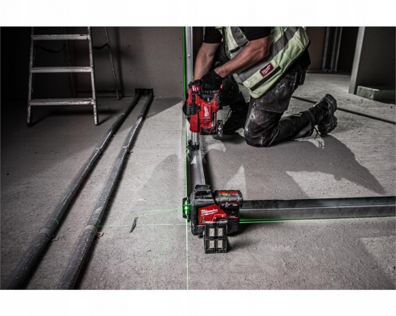 Milwaukee M12 3PL Laser p�aszczyznowy zielony 3x360 3PL-401C