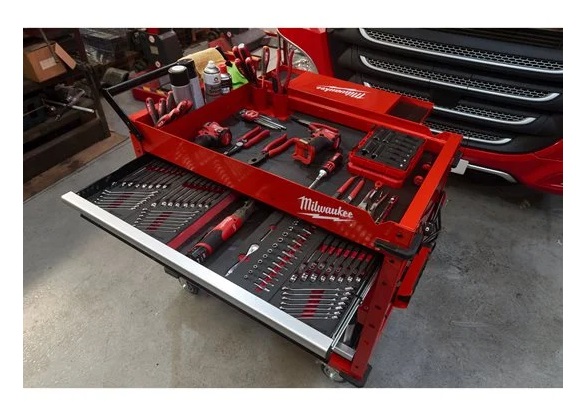 4932478856  SZAFKA W�ZEK SERWISOWY WARSZTATOWY 102cm MILWAUKEE SWC40-1 