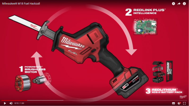 4933459885 Milwaukee M18 FHZ-502X M18 Pilarka Szablowa HACKZALL FUEL 