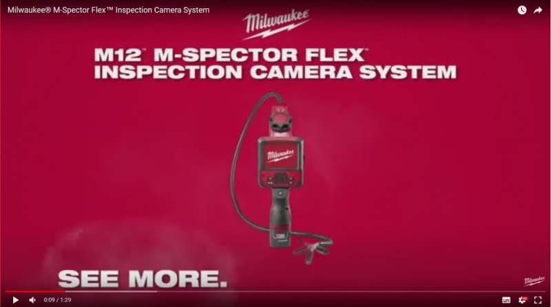 Milwaukee Kamera inspekcyjna akumulatorowa M12 IC-201C