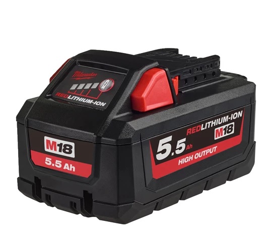 Milwaukee M18 HB5.5 Akumulator HIGH OUTPUT 5.5Ah 18V