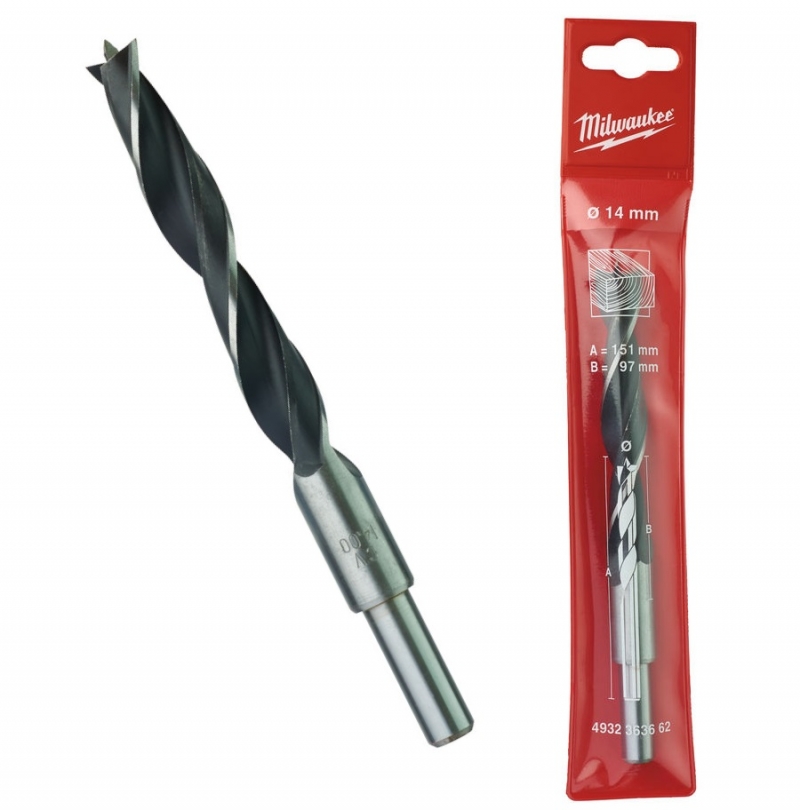 4932363662  Milwaukee Wiert�o �wider do drewna 14mm 