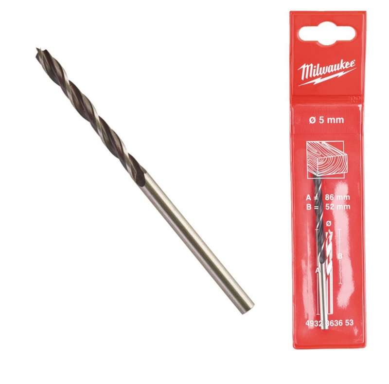 4932363653 Milwaukee Wiert�o �wider do drewna 5mm
