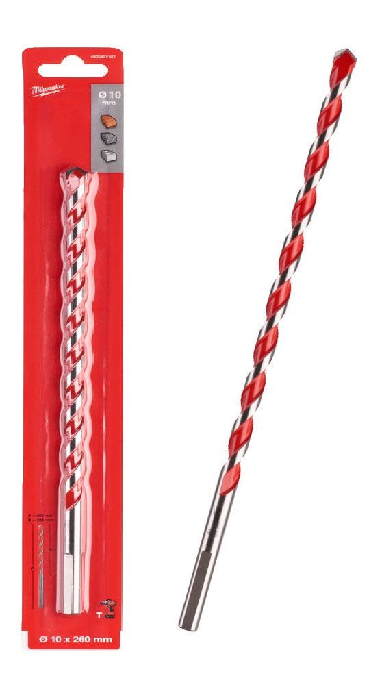  Wiert�o Milwaukee do betonu 10x260mm 