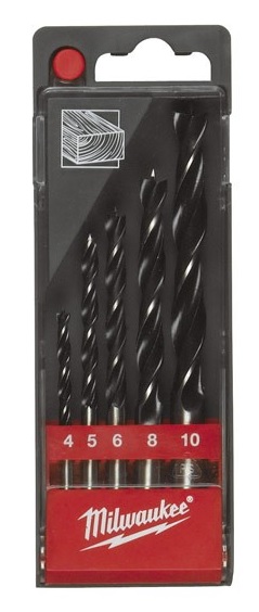 Milwaukee Zestaw Wierte� do drewna 4-10mm