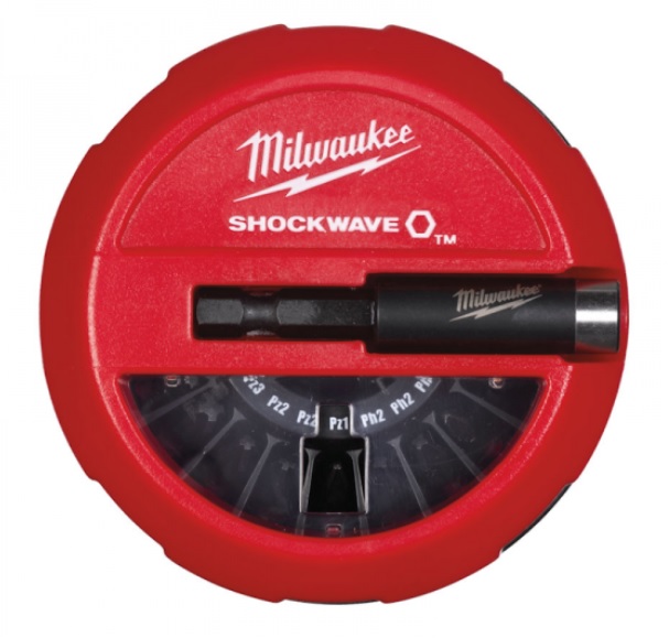 4932430904 Milwaukee Zestaw Bit�w 15szt Schockwave Impact Duty