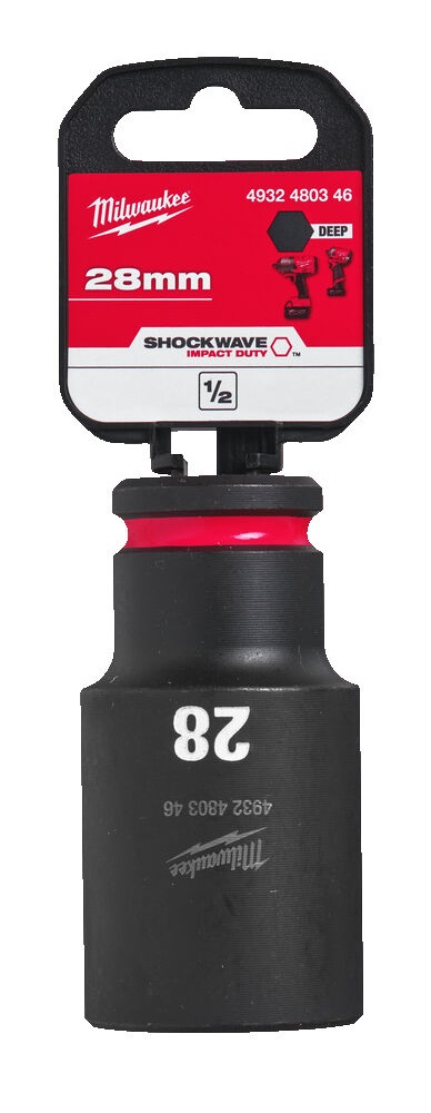 4932480346 Milwaukee Nasadka Udarowa 1/2 28mm Przed�u�ona Impact