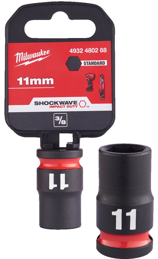 Milwaukee Nasadka Udarowa Kr�tka 3/8 6-pkt 11mm