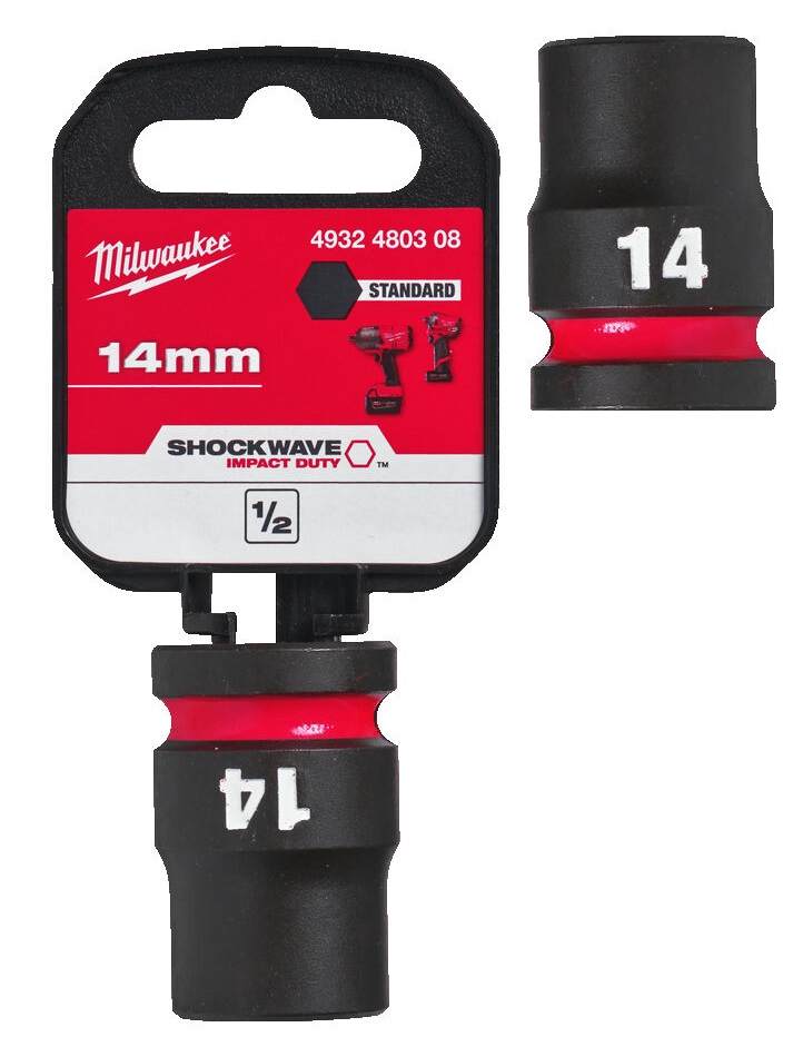 Milwaukee Nasadka udarowa kr�tka 1/2  14mm