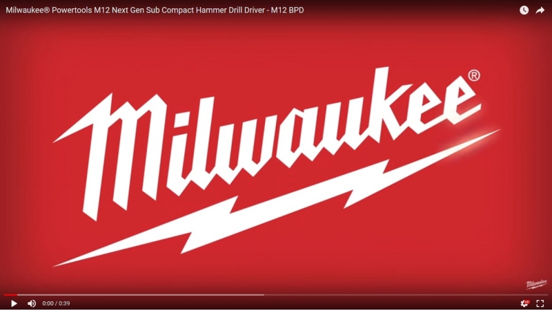 MILWAUKEE M12 BPD-0 Wiertarko-wkr�tarka udarowa 38Nm  BODY